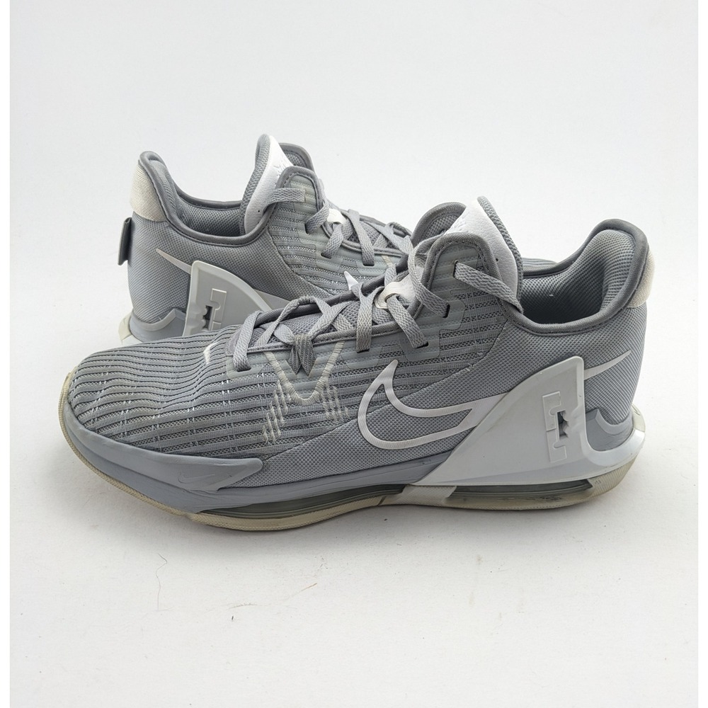 Mens Nike LeBron Witness 6 TB Wolf Grey Basketball Shoes DO9843-001 Size 14